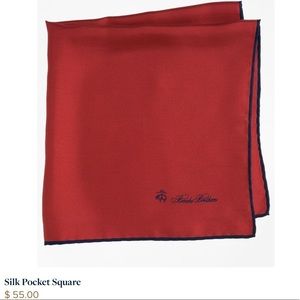 Brooks Brothers 100 % Silk Pocket Square